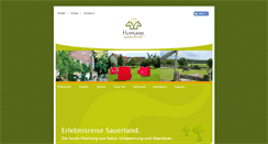 Desktop Screenshot of ferienhof-homann.de